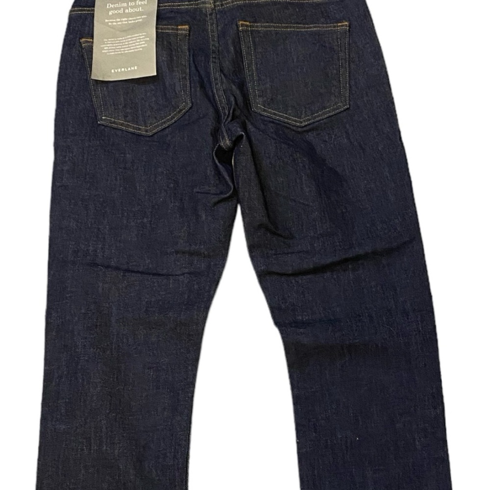Everlane Dark Wash Women’s Mid Rise Skinny Jeans Sz 26 Cotton Blend MSRP: $70 - Picture 5 of 9